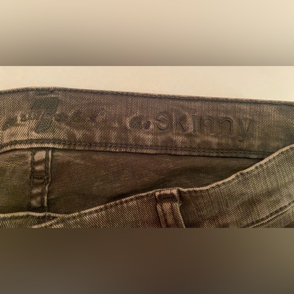 7 For All Mankind Skinny Jeans Size 29 - Picture 4 of 8